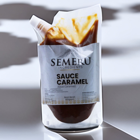 Caramel Sauce 600gr / Sauce / Topping / Caramel / Semeru Sirup