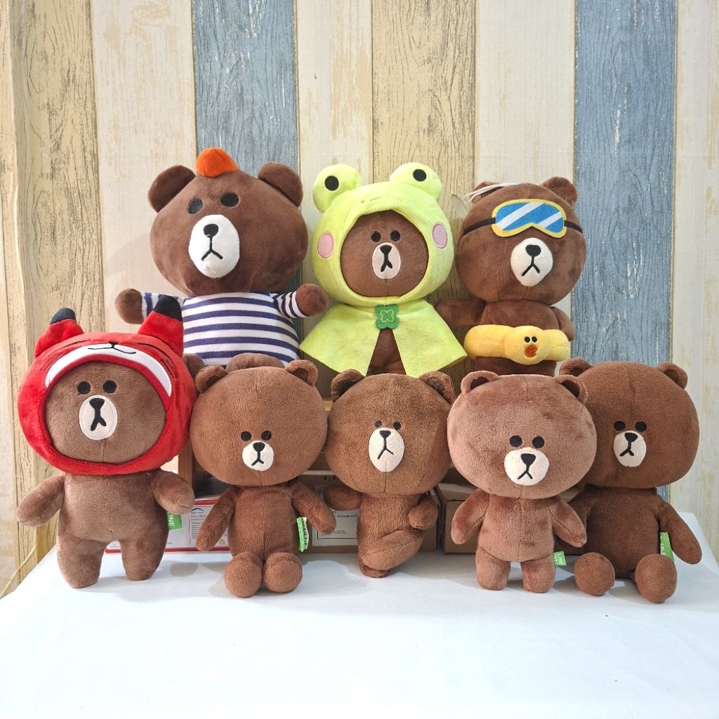 Prelove Boneka Brown Line Friends