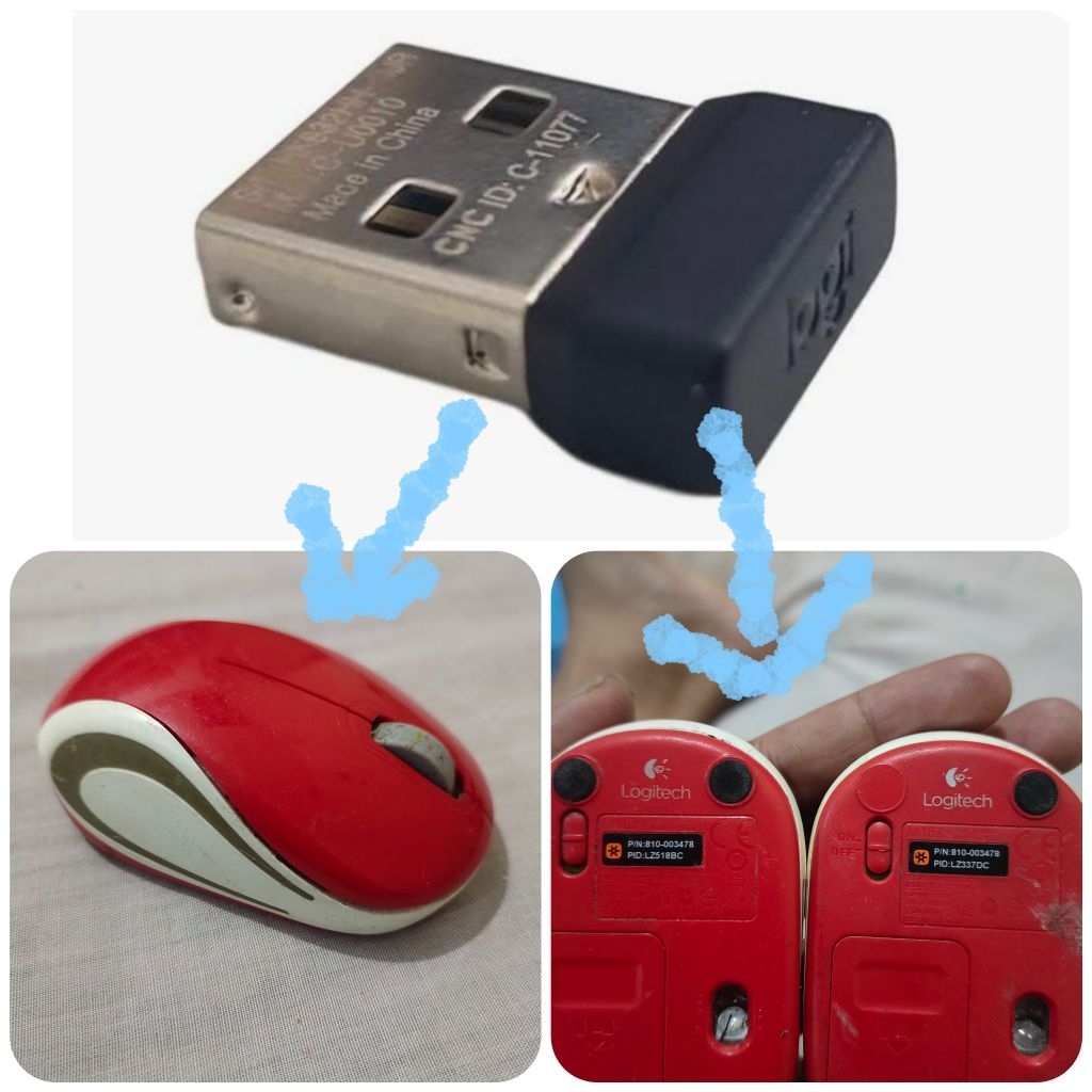 USB dongle wireless Logitech M187