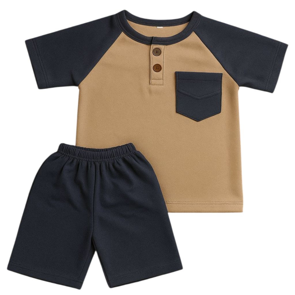 stelan kaos reglan anak kiano