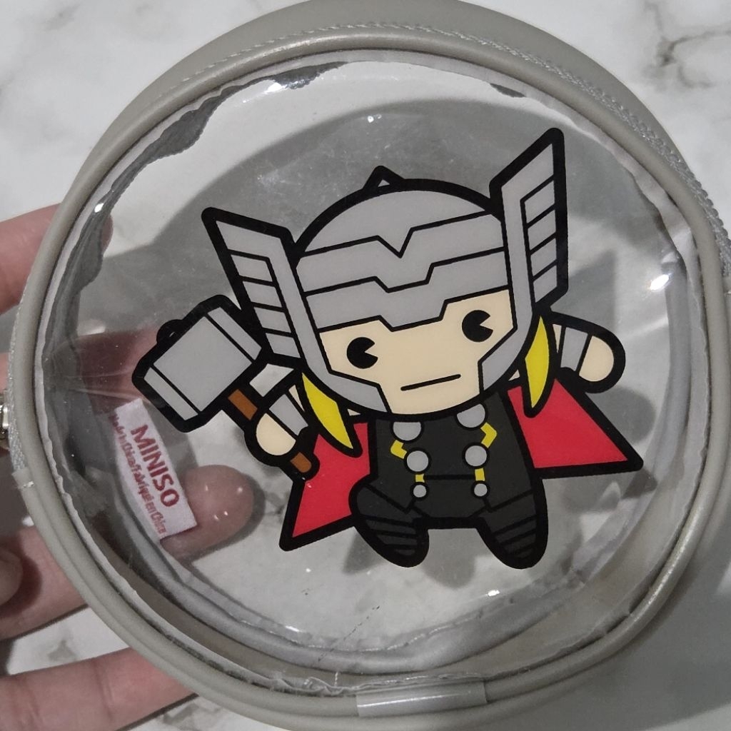 Marvel Thor Miniso Official Merchandise - Clear Mini Bag (Preloved)
