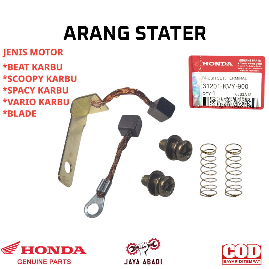 Arang Stater Beat / Vario /  Scoopy Karbu / Spacy Karbu Beat Fi Stater kasar