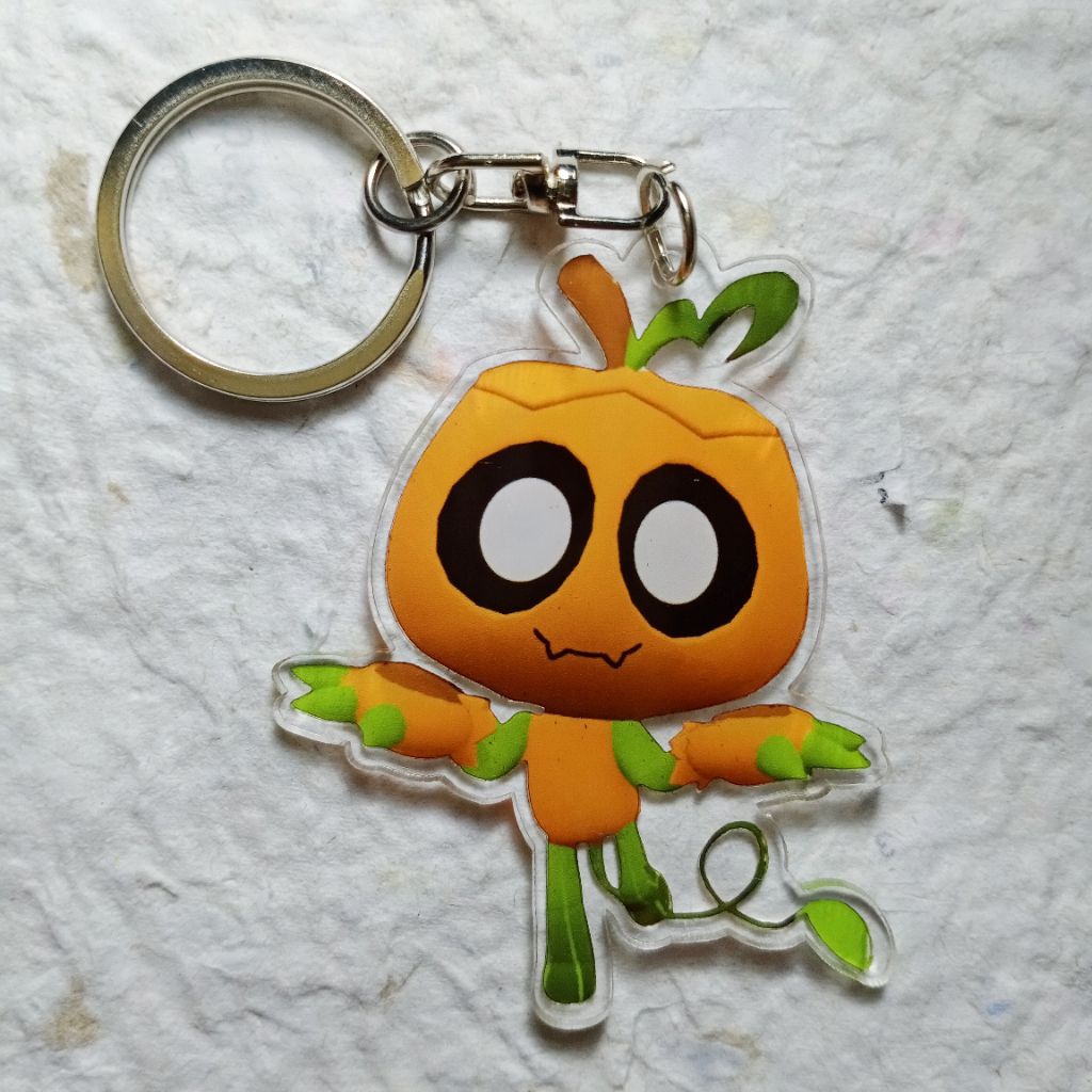 ganci GOURDY Dandy's World keychain gantungan kunci Dandys World Gourdy