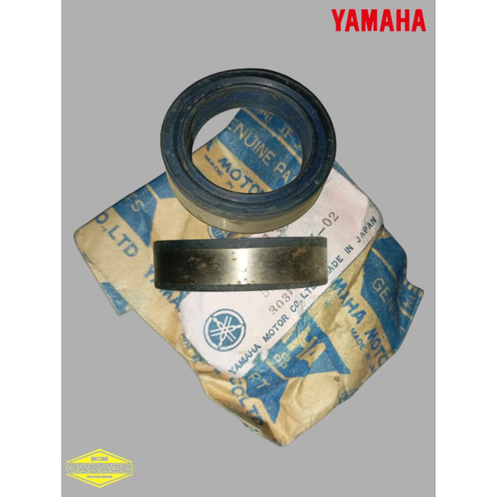 sil seal shock depan Yamaha l2 l2g l2s yb100 yl yl1 yl2 yl3 nos original kondisi baru stok lama best