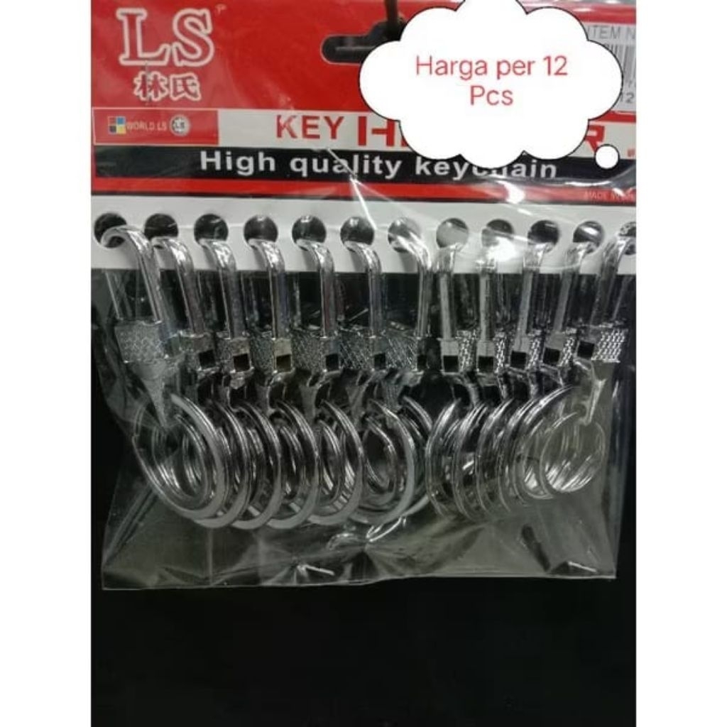 GK GANTUNGAN KUNCI STAINLESS RING 2