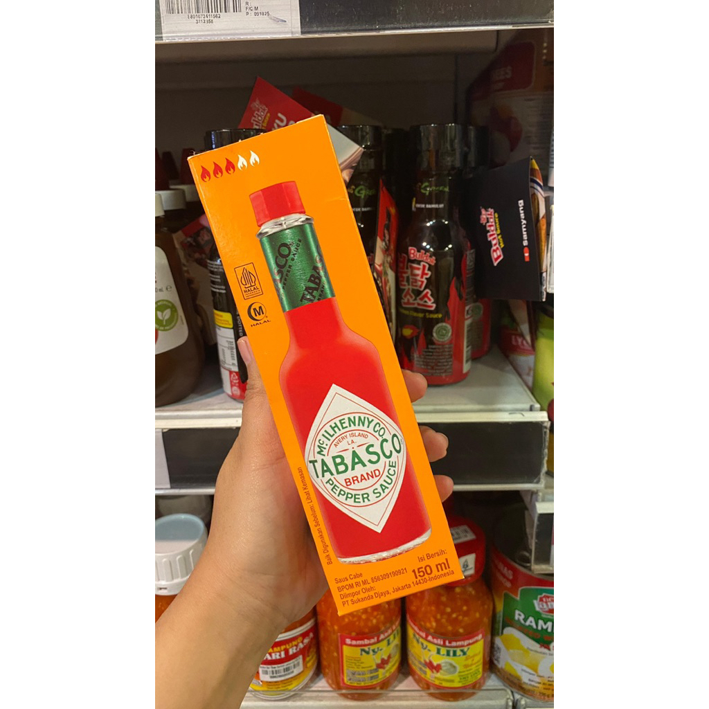 Tabasco Red paper sc 100% original 150 ml