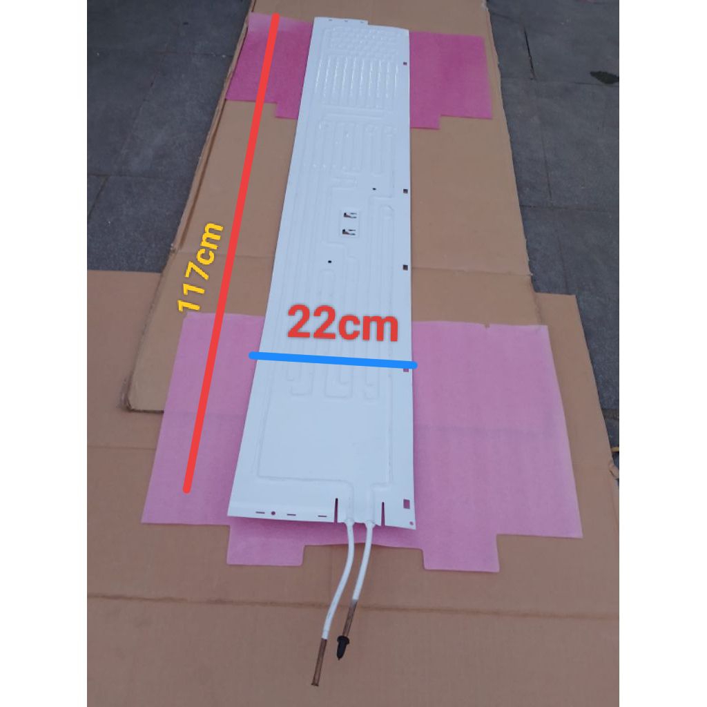 evaporator kulkas Aqua 1pintu 117x22cm original