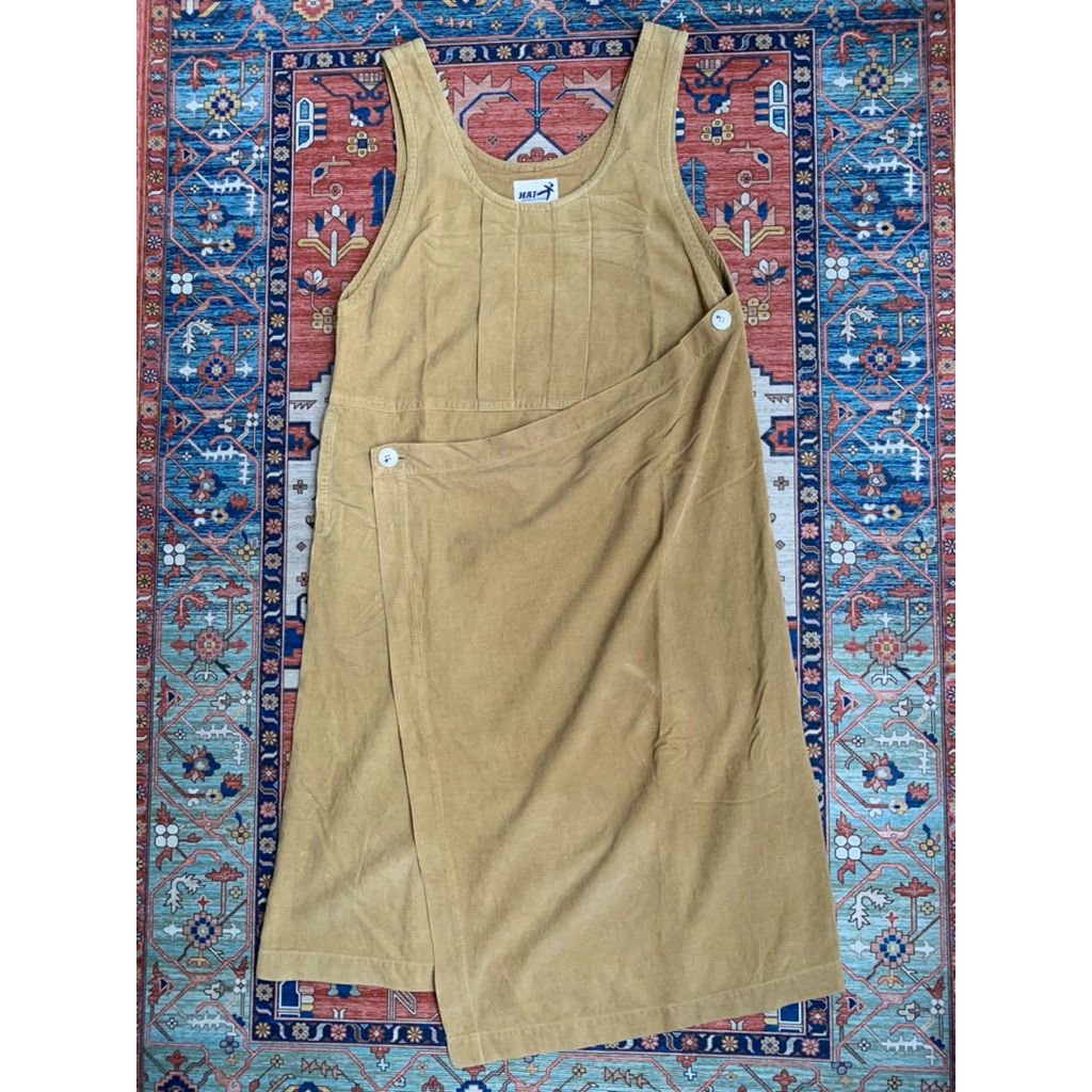 OVERAL DRESS CORDUROY HAI SPORTING GEAR BY ISSEY MIYAKE