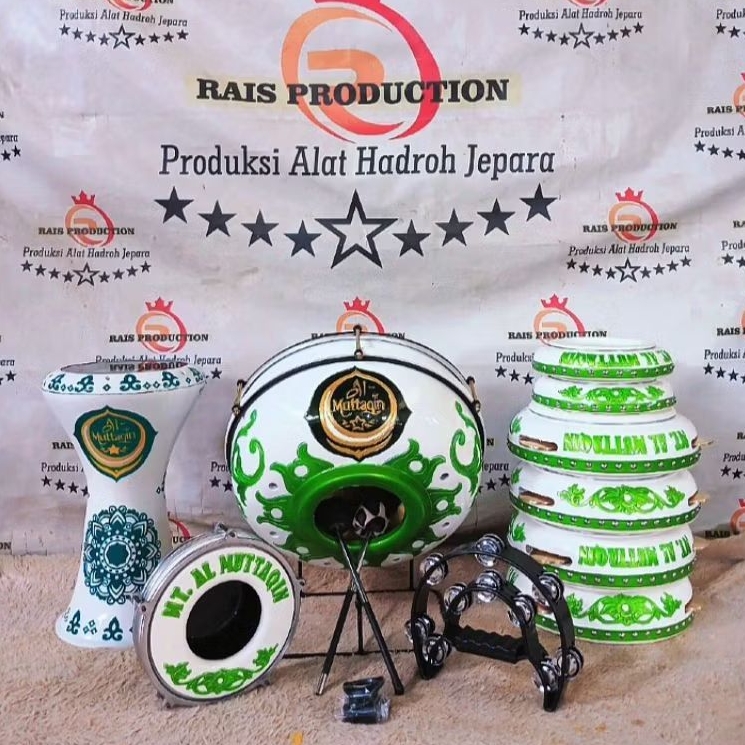 1 SET HADROH / HADROH SET JEPARA LENGKAP / HADROH REBANA