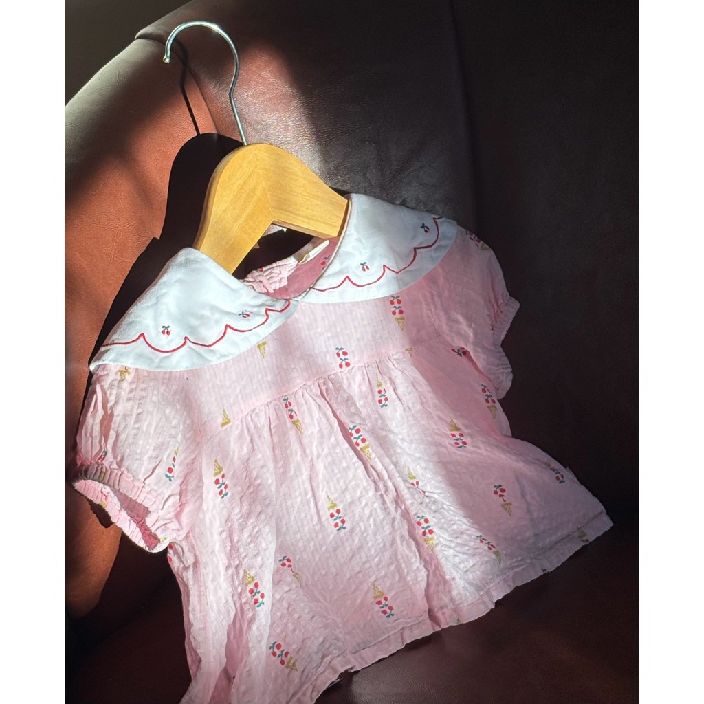 Hellotomyself — Atasan Anak Cantik Kecil Motif Bunga