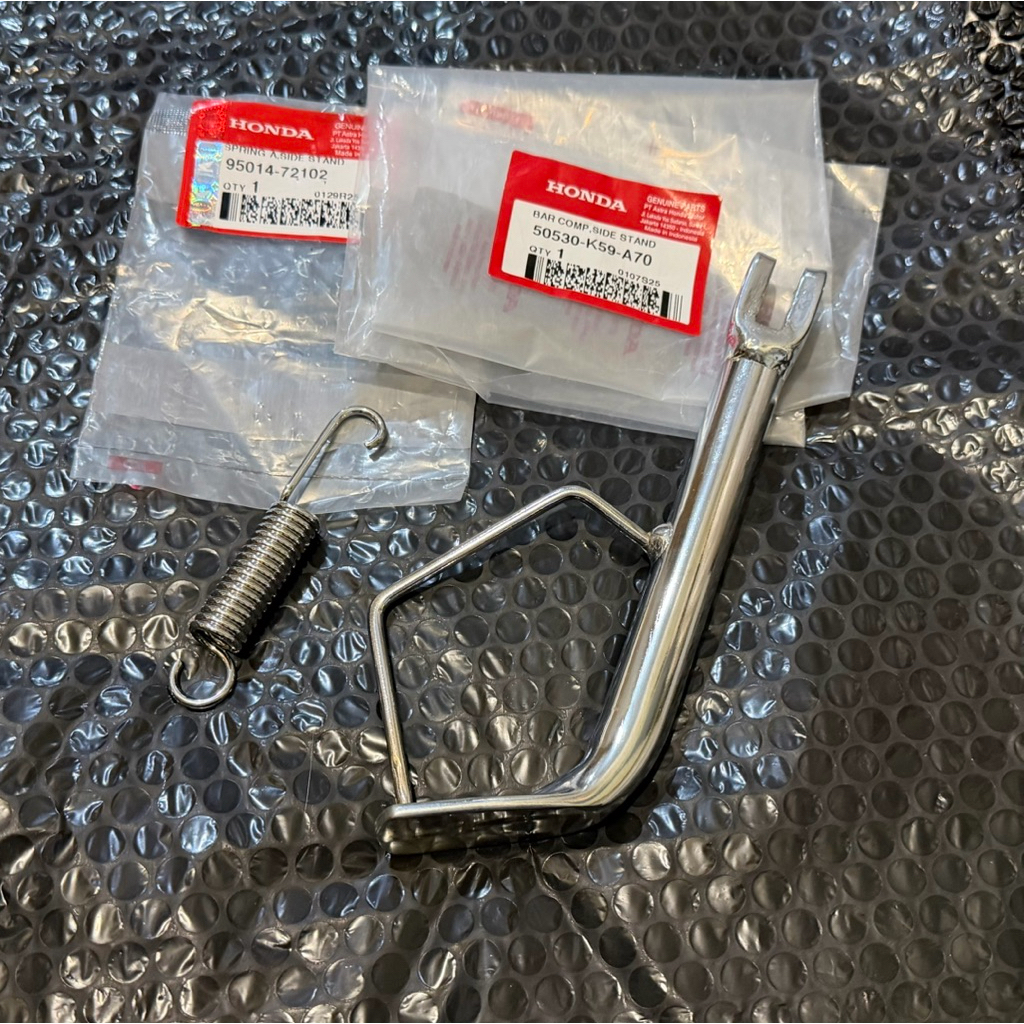 CHROME Standar Samping + Per Vario125/150 Bahan Original AHM