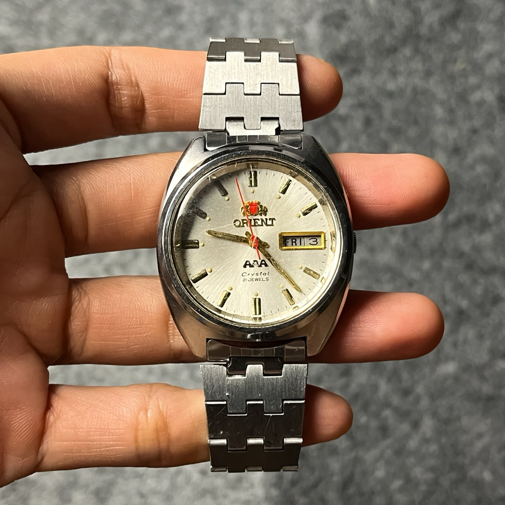 Jual jam orient pria second original