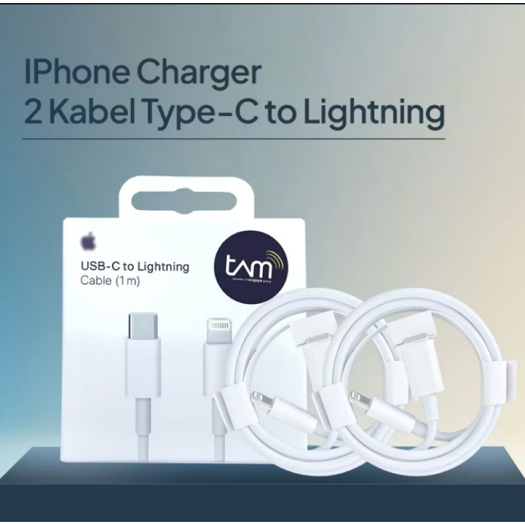 CHARGER IPHONE TYPE C TO LIGHTNING ORIGINAL