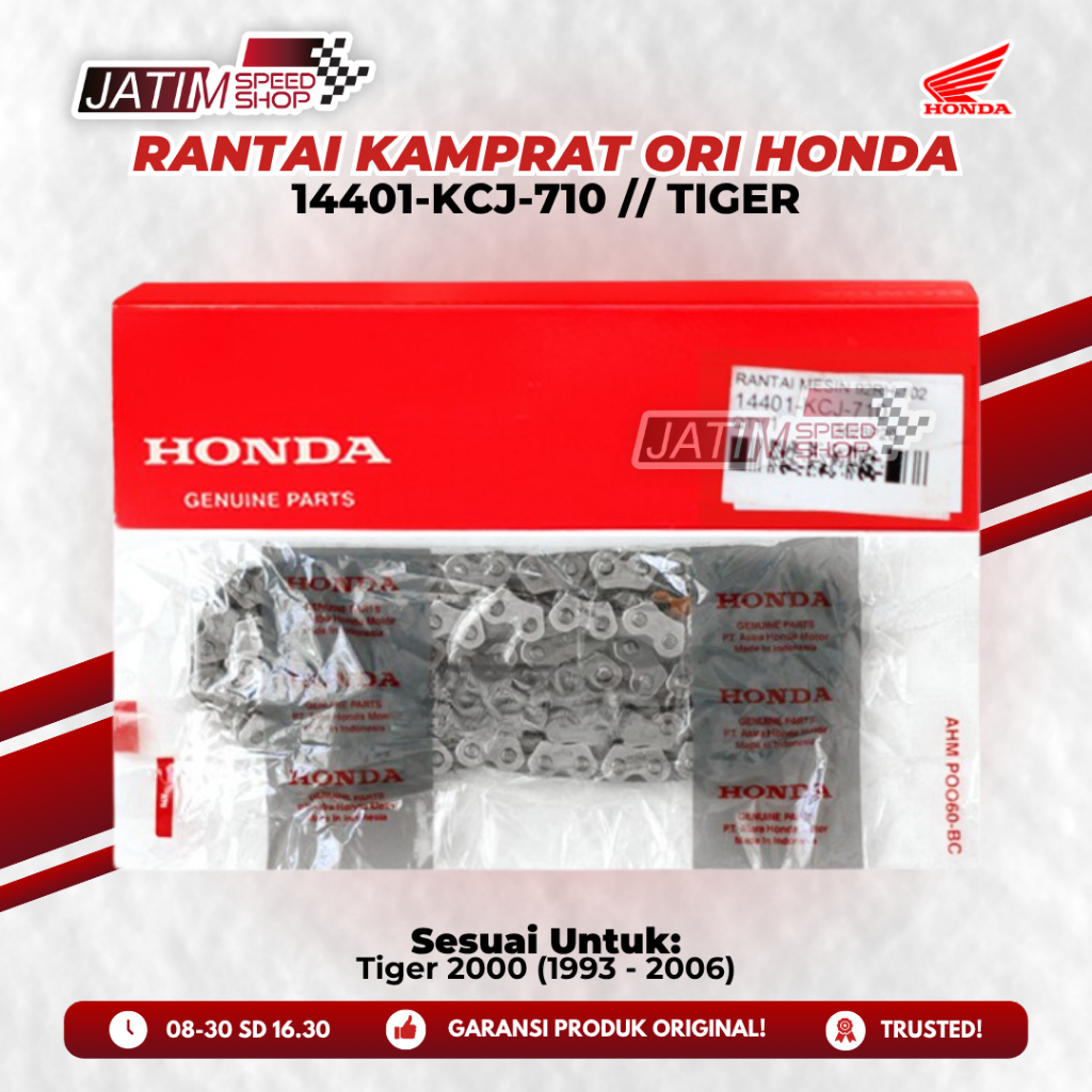 14401-KCJ-710 | Astra Honda Motor AHM Rantai Kamprat Rantai Keteng Rantai Mesin Tiger Revo Original