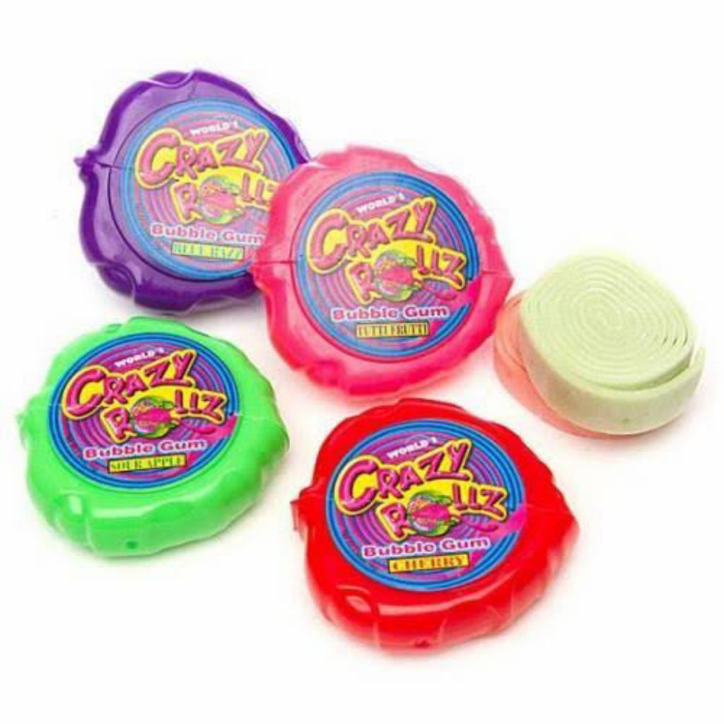 Crazy Rollz Bubblegum 50g