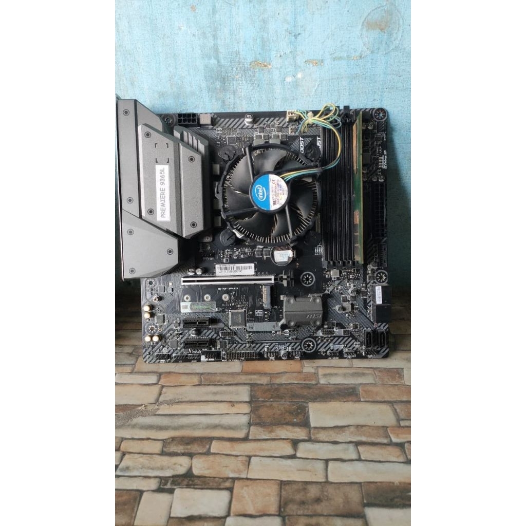 Paketan lengkap i3-9100 Mobo Gaming