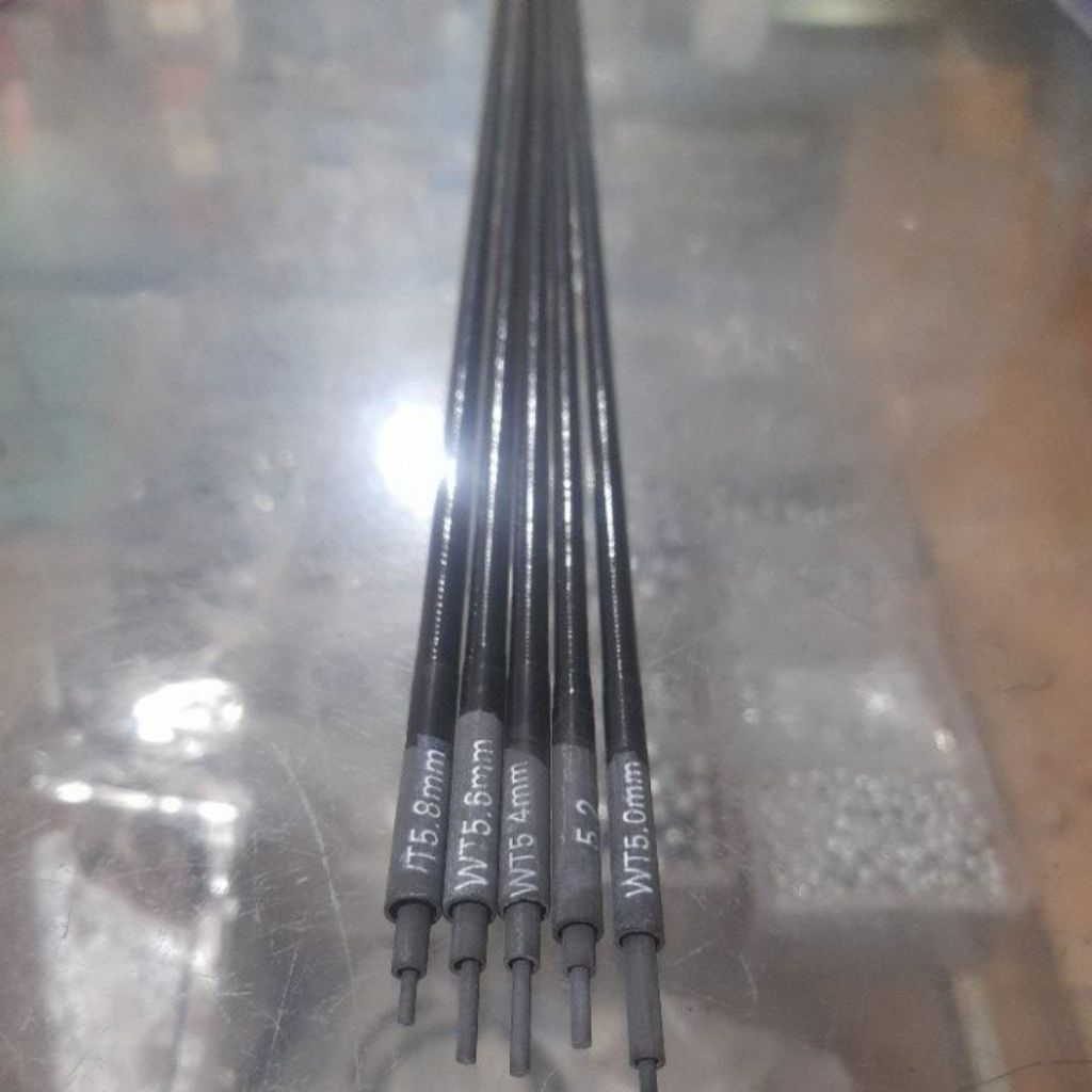 Ruas  ujung tegek Carbon dan fiber satu set