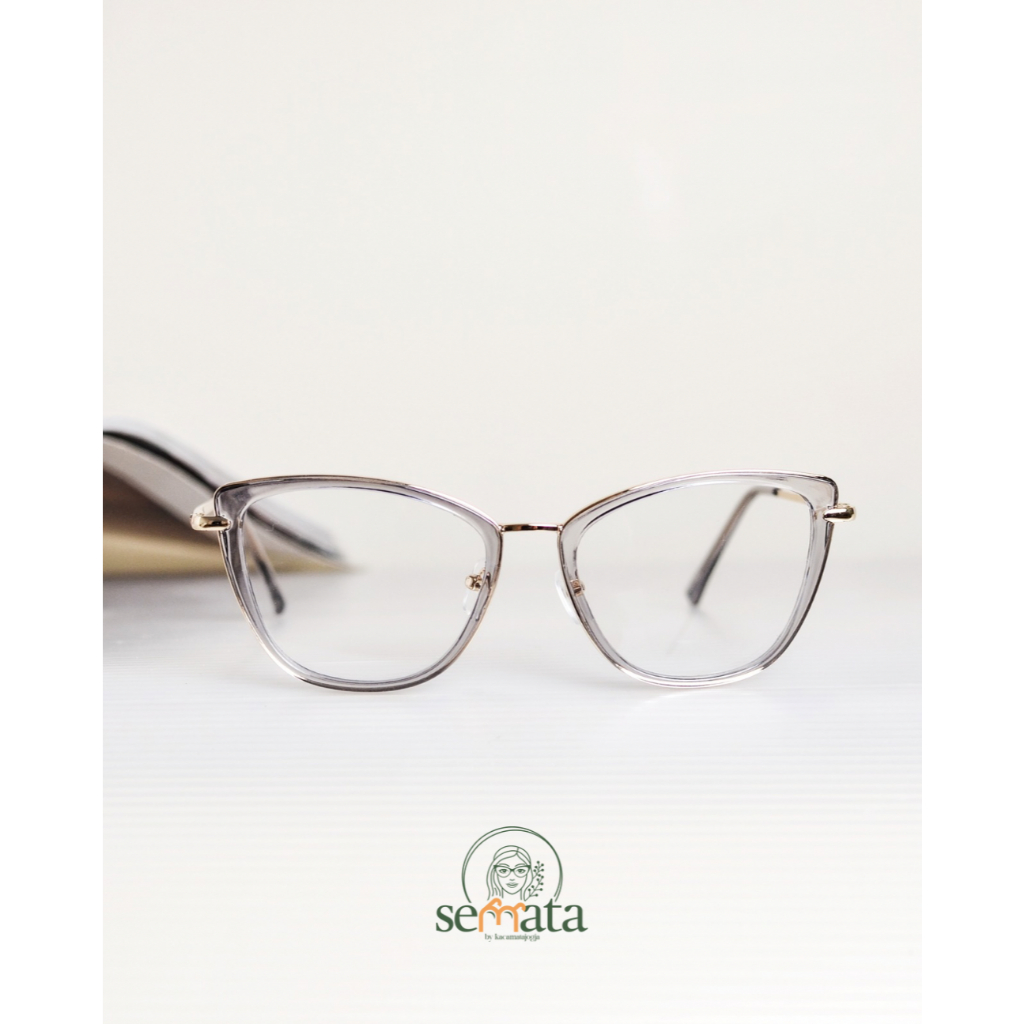 Semata Eyewear - Kacamata Cat Eye Classy dan Minimalis - NARADA 05