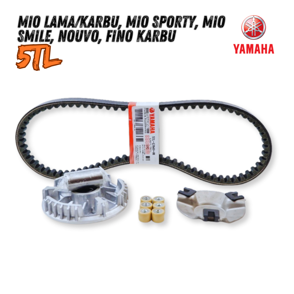 rumah roller mio sporty + vanbelt yamaha mio sporty - rumah roller assy 5TL