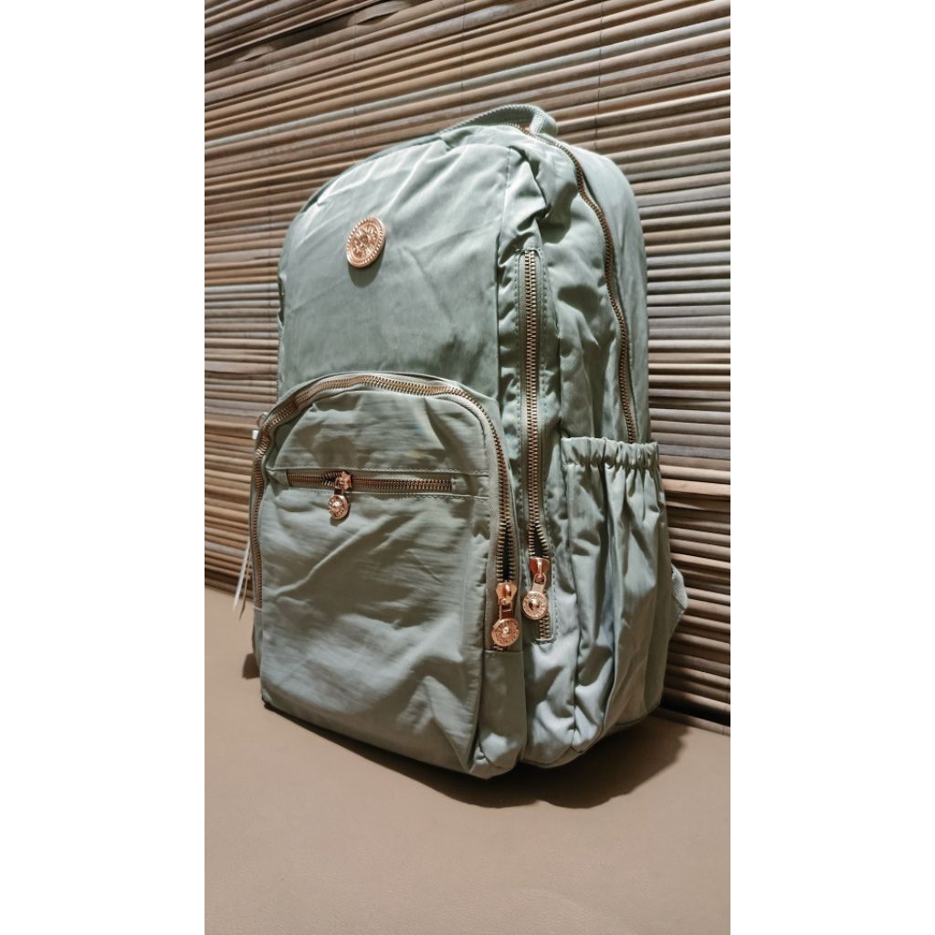 Klub New Arrival - Tas Ransel Mixelo bahan mirip Kiplong Murah/ Backpack Tahan Air 15 inch - Tas Pri