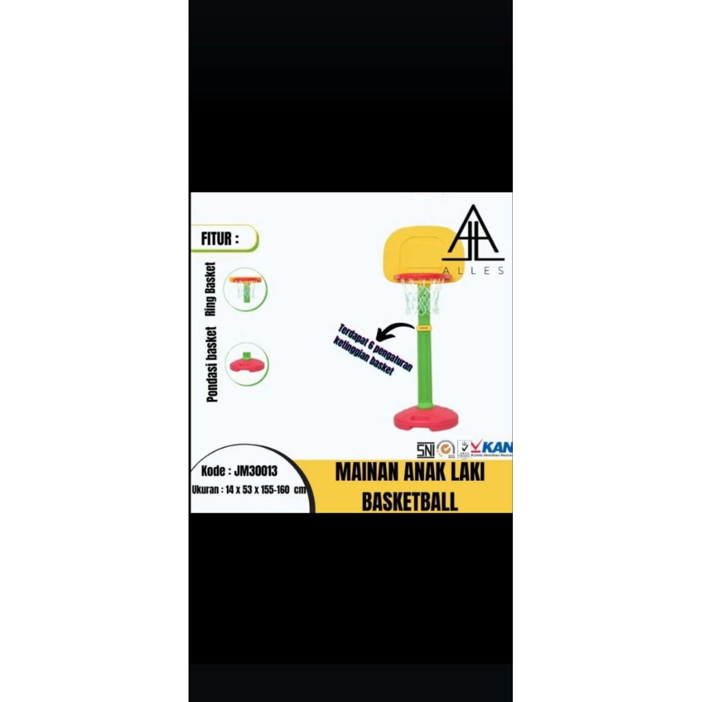 Tiang basket anak