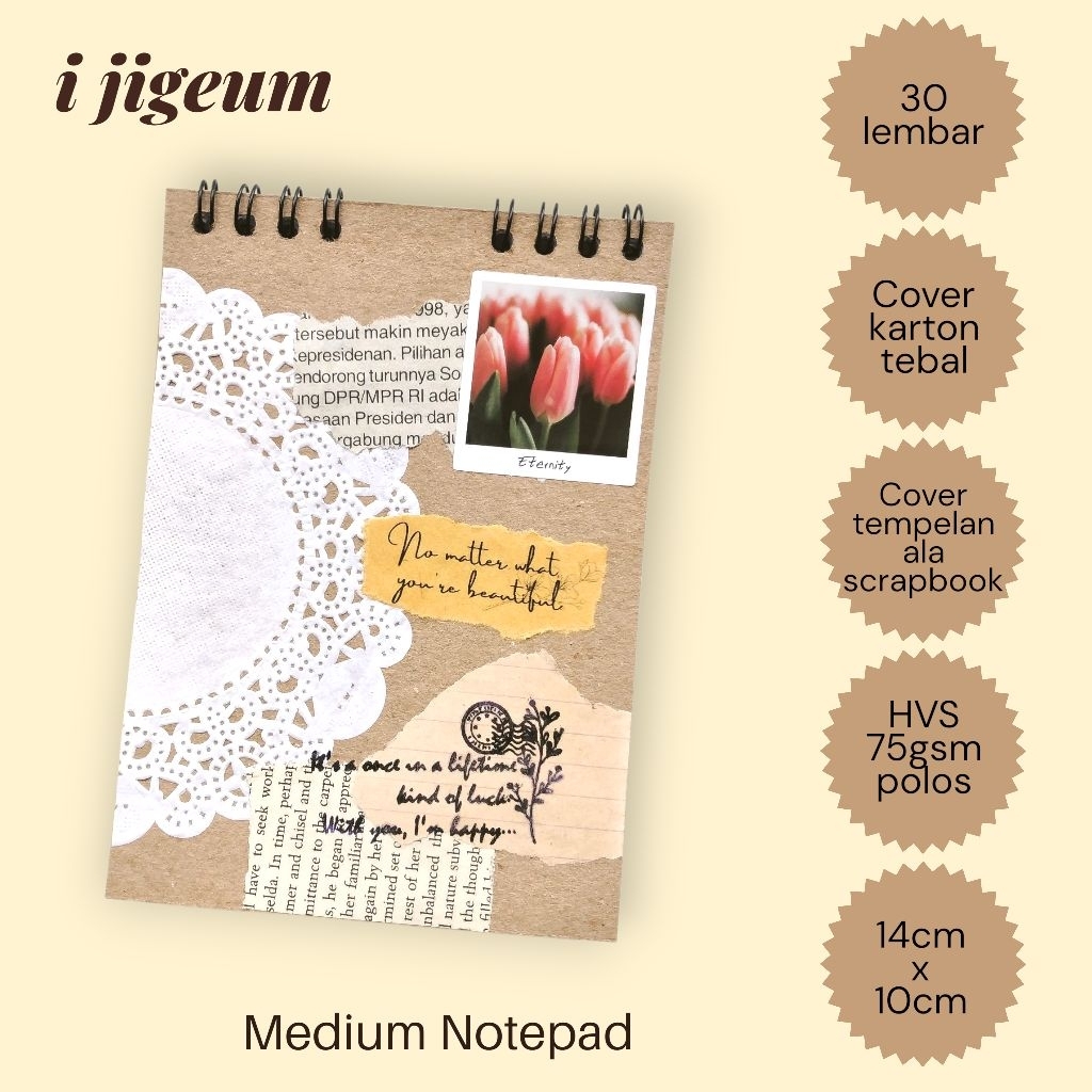 Notebook | Notepad | Memo Aesthetic | Vintage