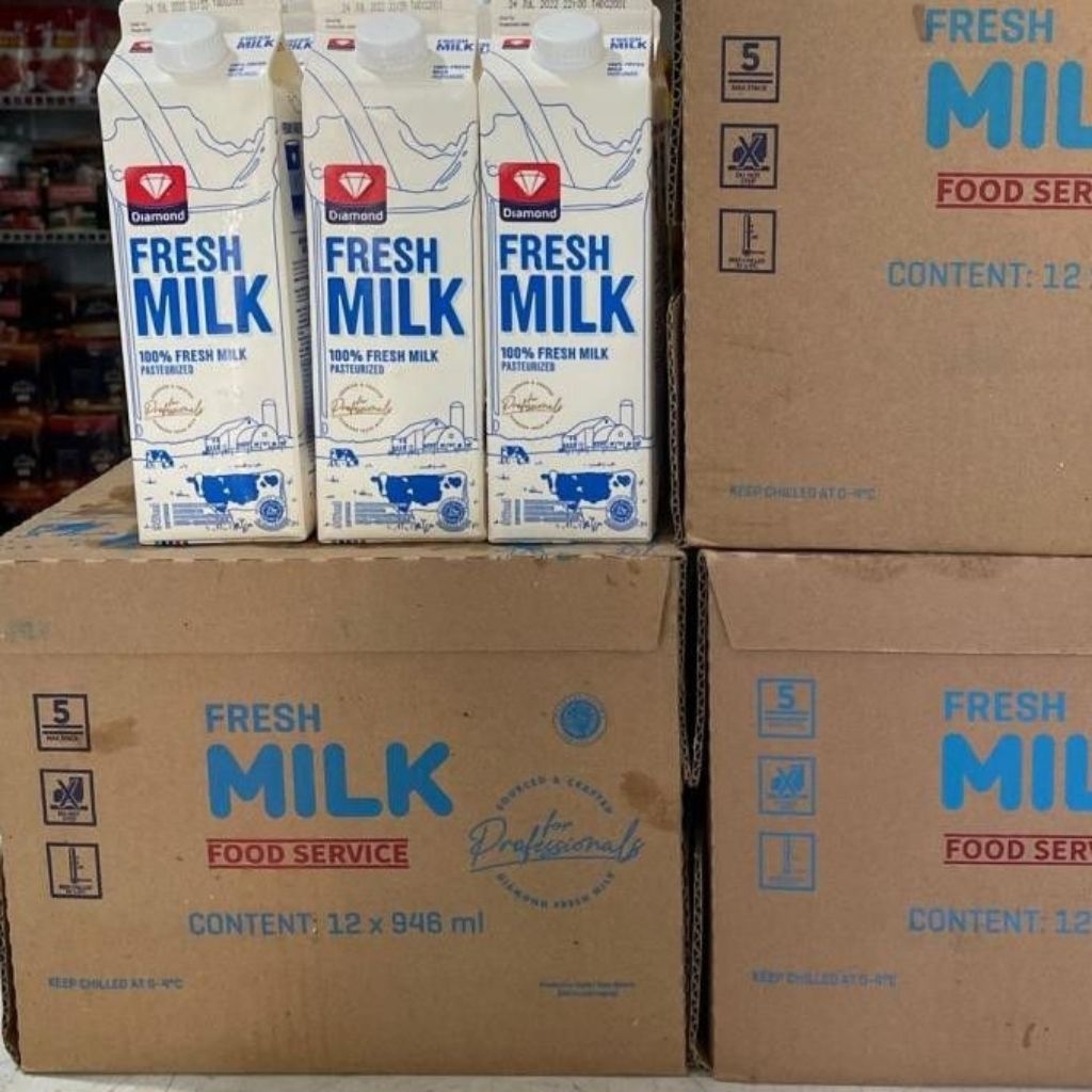 Fresh Milk Diamond 1liter 1 dus