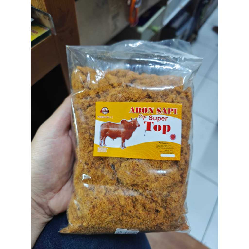 Abon Sapi Super Top Enak Lezat Sedap - 250 gr