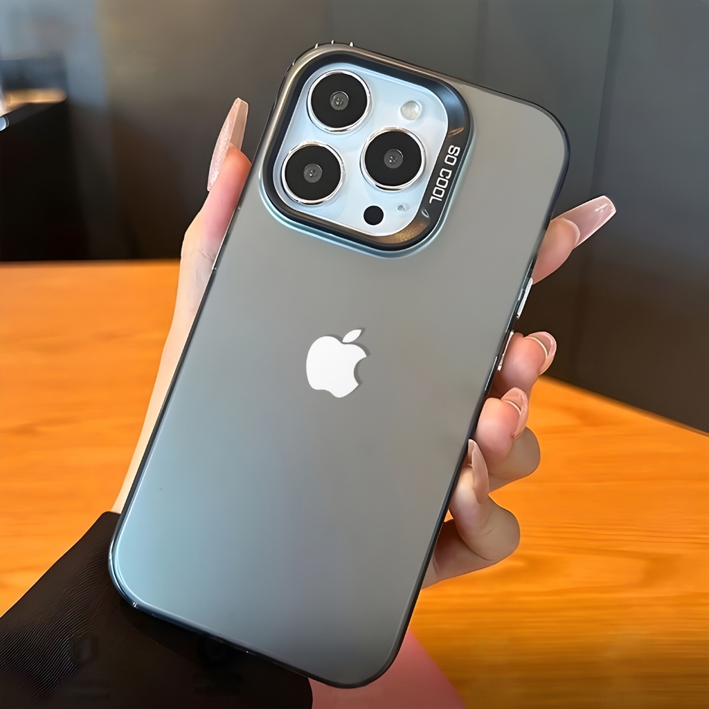 Tren LOGO IPHONE case apple seri Kompatibel untuk case hp iphone X XR 11 11 pro max 12 12 Pro 12 pro