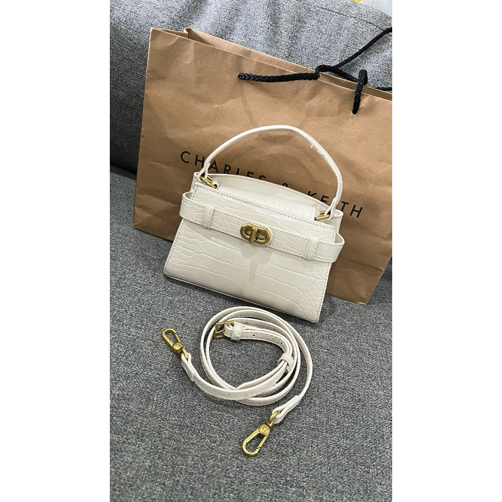 TAS CK CROCO WHITE 1:1