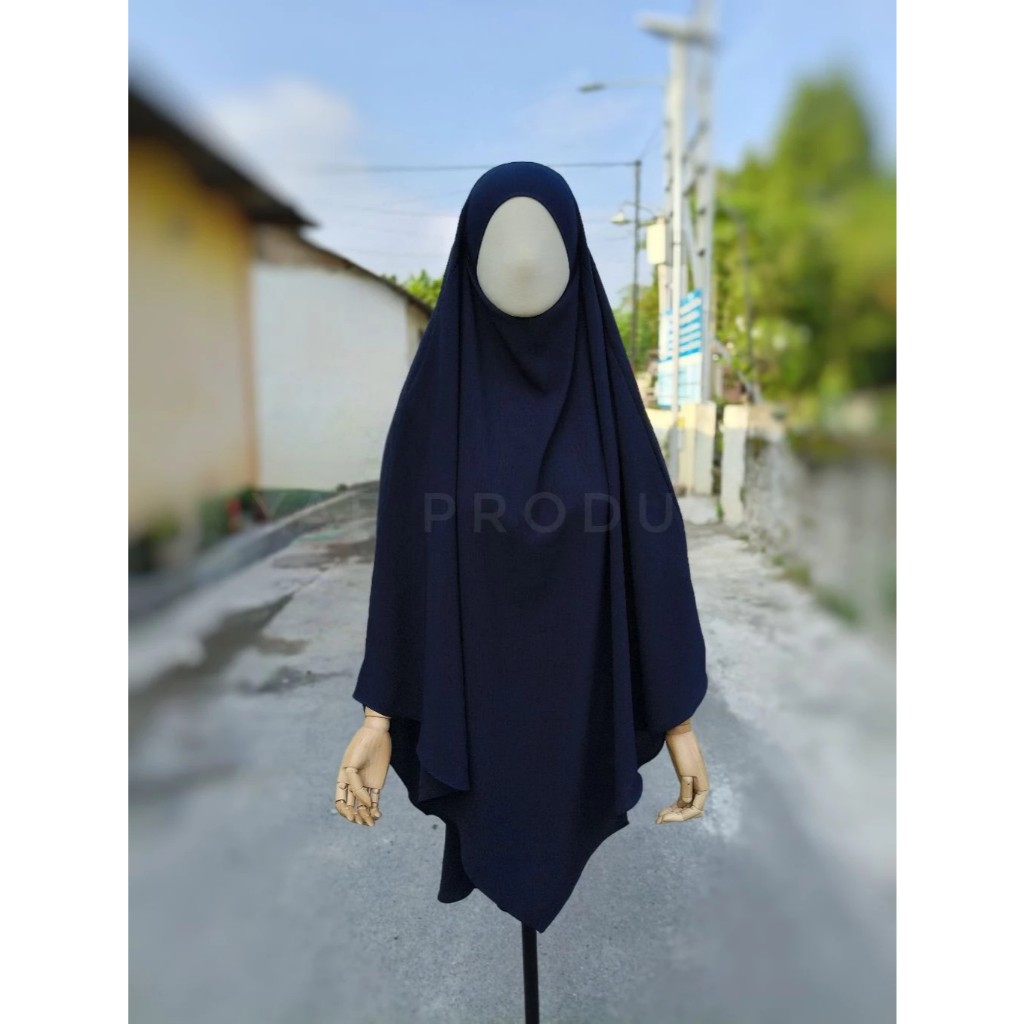 French Khimar / FK | Crinkle Premium | by YAF PRODUCT