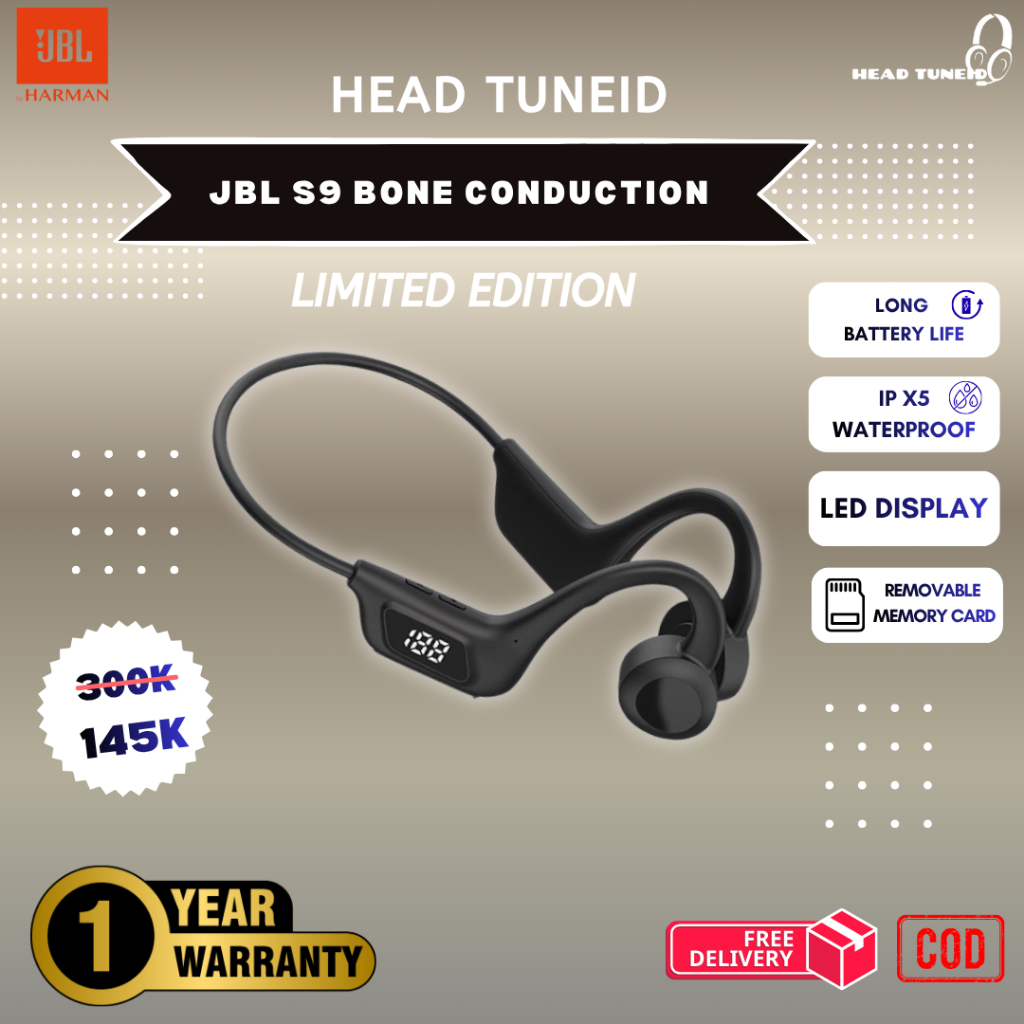 JBL S9 Headset Bluetooth V5.3 – Baru & Segel – Garansi Resmi