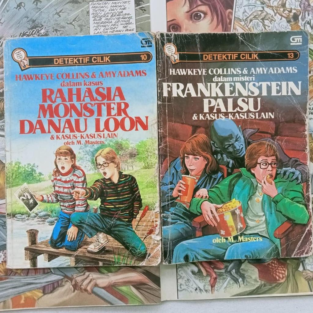 Detektif Cilik Hawkeye Collins & Amy Adams - M. Masters