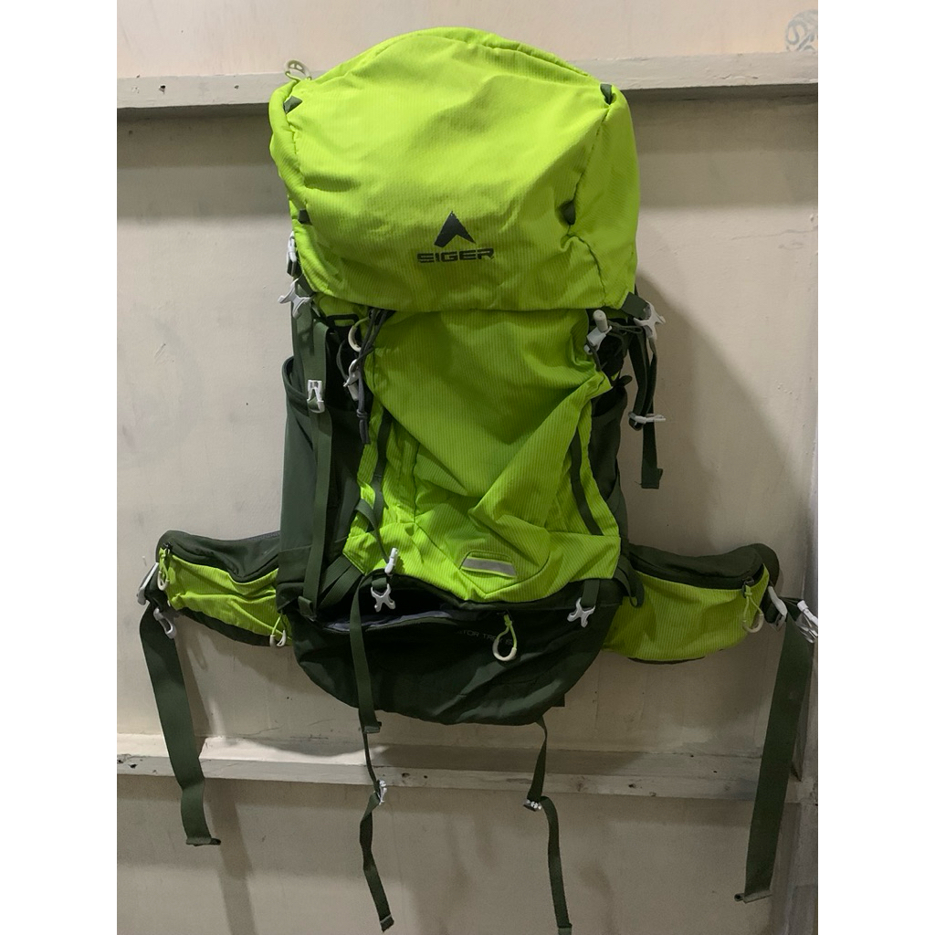 Eiger Equator Trek 65L Lime Second