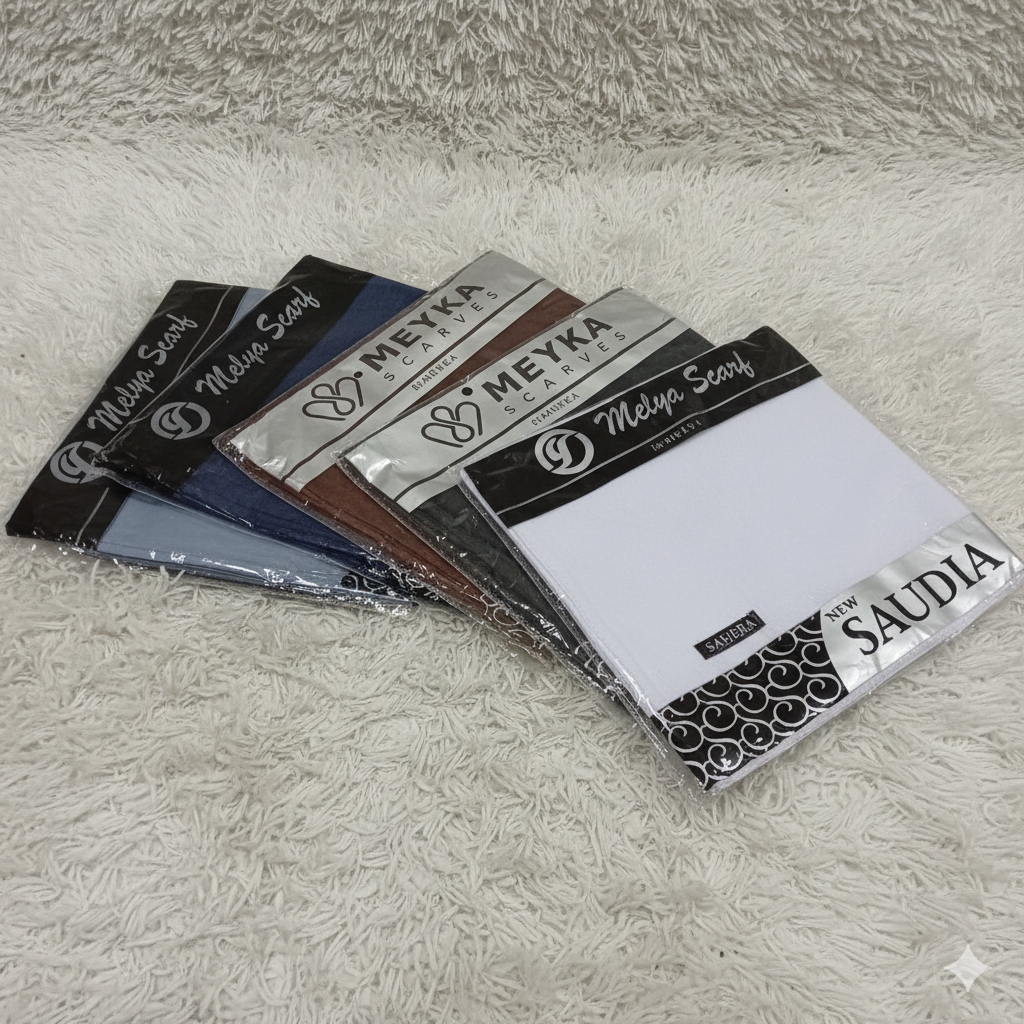 SAUDIA RAWIS SEGI EMPAT - KERUDUNG SEKOLAH - SIZE Size 104 x 106 - PUTIH / COKLAT / HITAM / NAVY / A