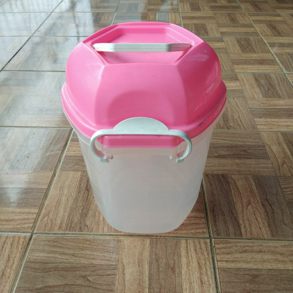 Preloved Box Container Plastik Biggy Transparan Serbaguna