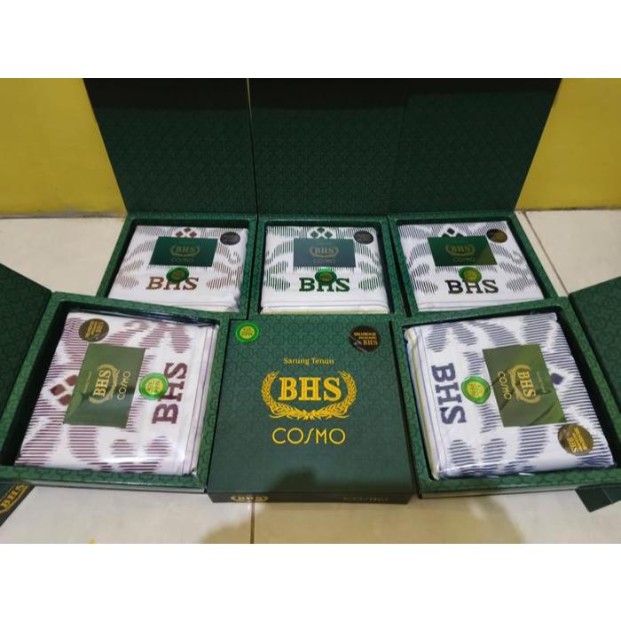 Sarung BHS Cosmo K26 PPN Gold / Sarung BHS Putih terlaris