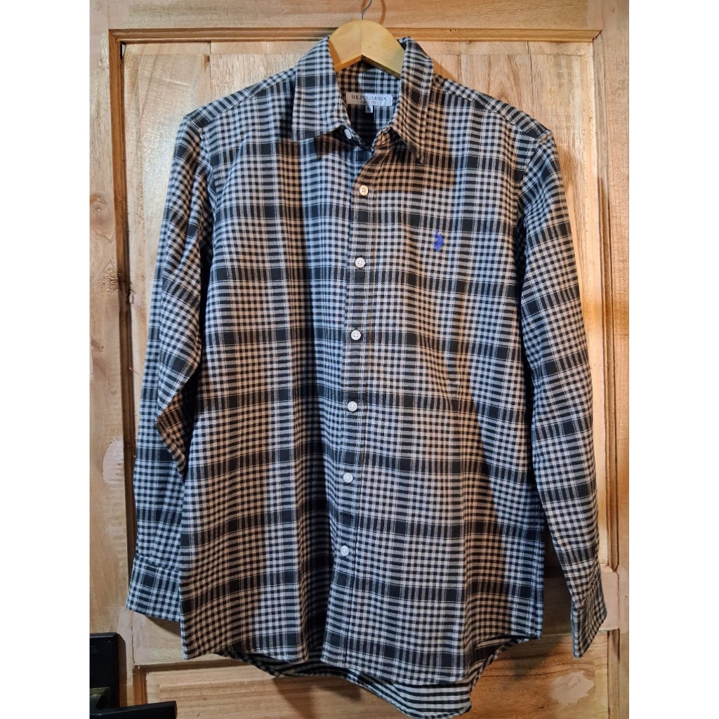 (POLO USPA) KEMEJA FLANEL