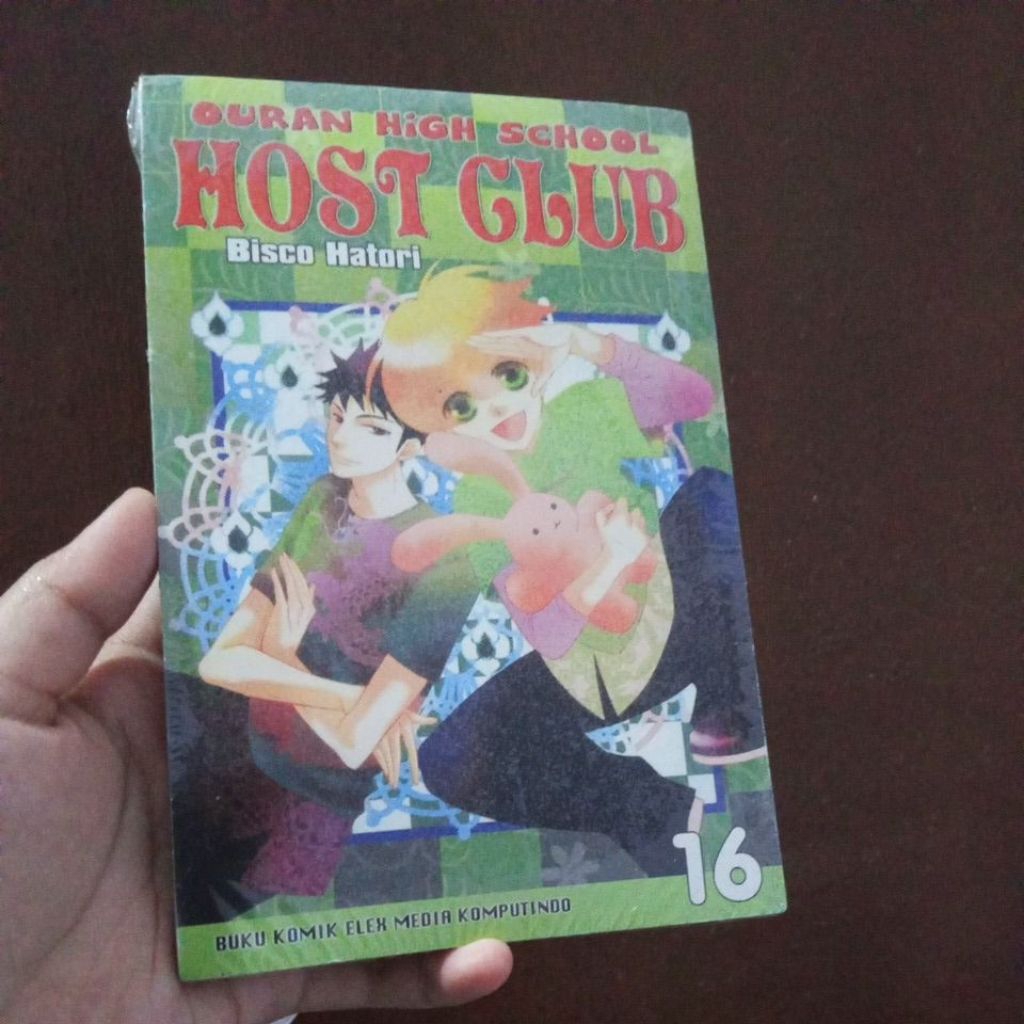 komik ouran high school host club nomor 16 segel