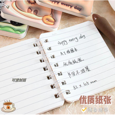 Aesthetic Binder Note Book Dengan Ring Spiral Kuat