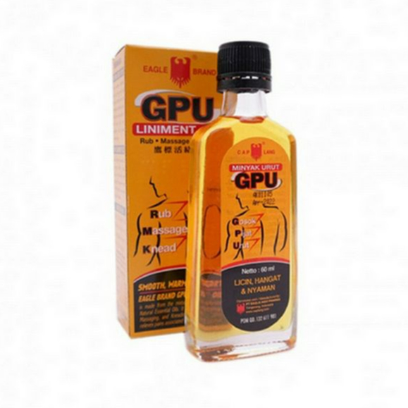 MINYAK URUT GPU CAP LANG 60ML