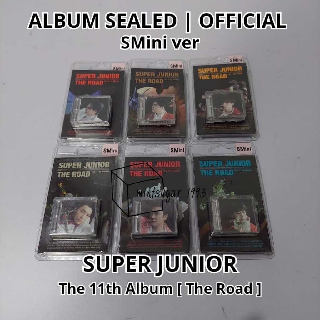 [ READY SEALED ] SUPER JUNIOR - The 11th Album [ The Road ] ( SMini Ver. ) ( Smart Album ) ( Leeteuk