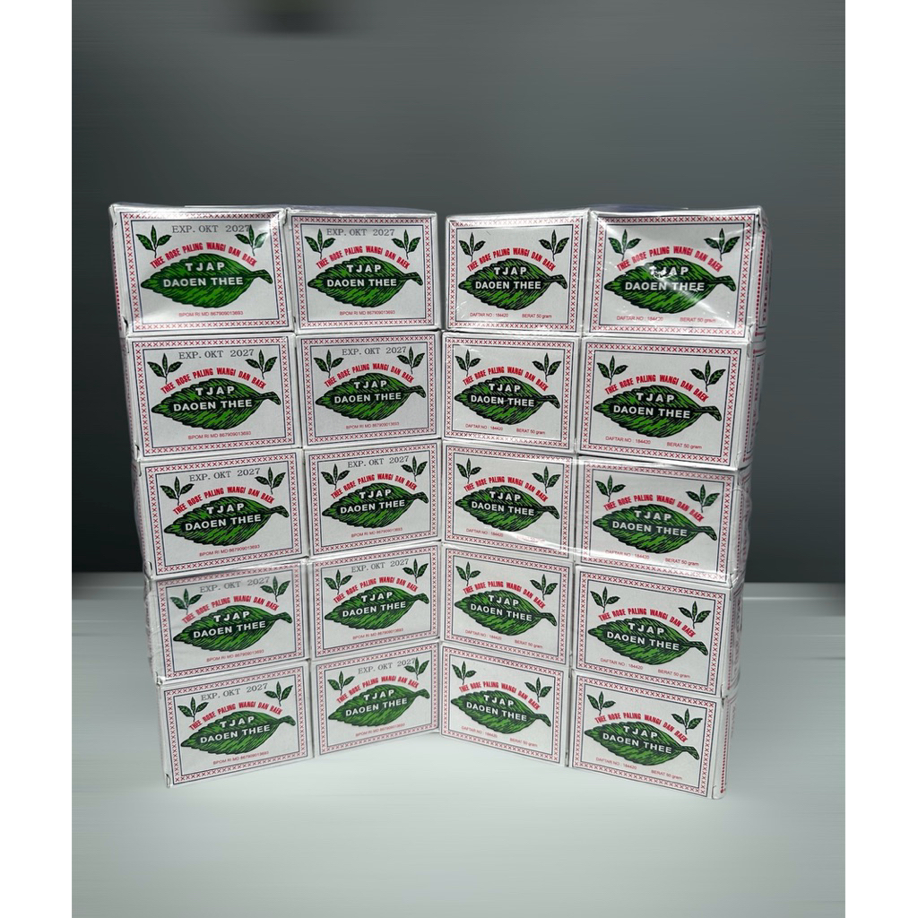 [ 10 box ] Tjap Daoen Thee ~ Teh Daun Kotak 50 Gr