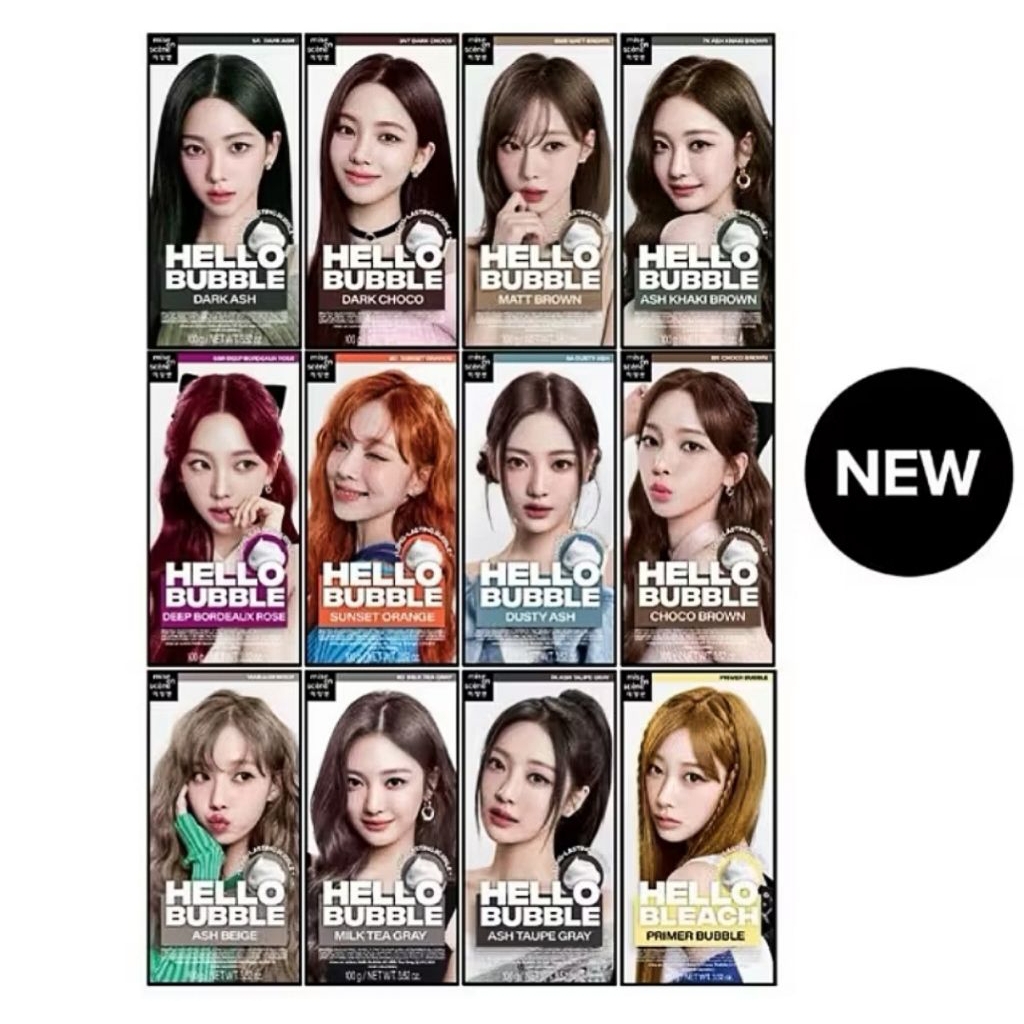Hello Bubble Mise en Aespa Hair Colour Pewarna Rambut Mise en