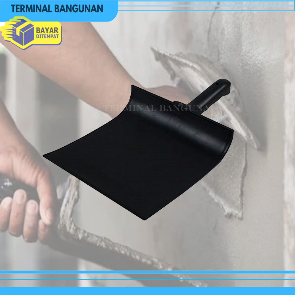 Tatakan Semen Pvc Hitam Tempat Adukan Semen