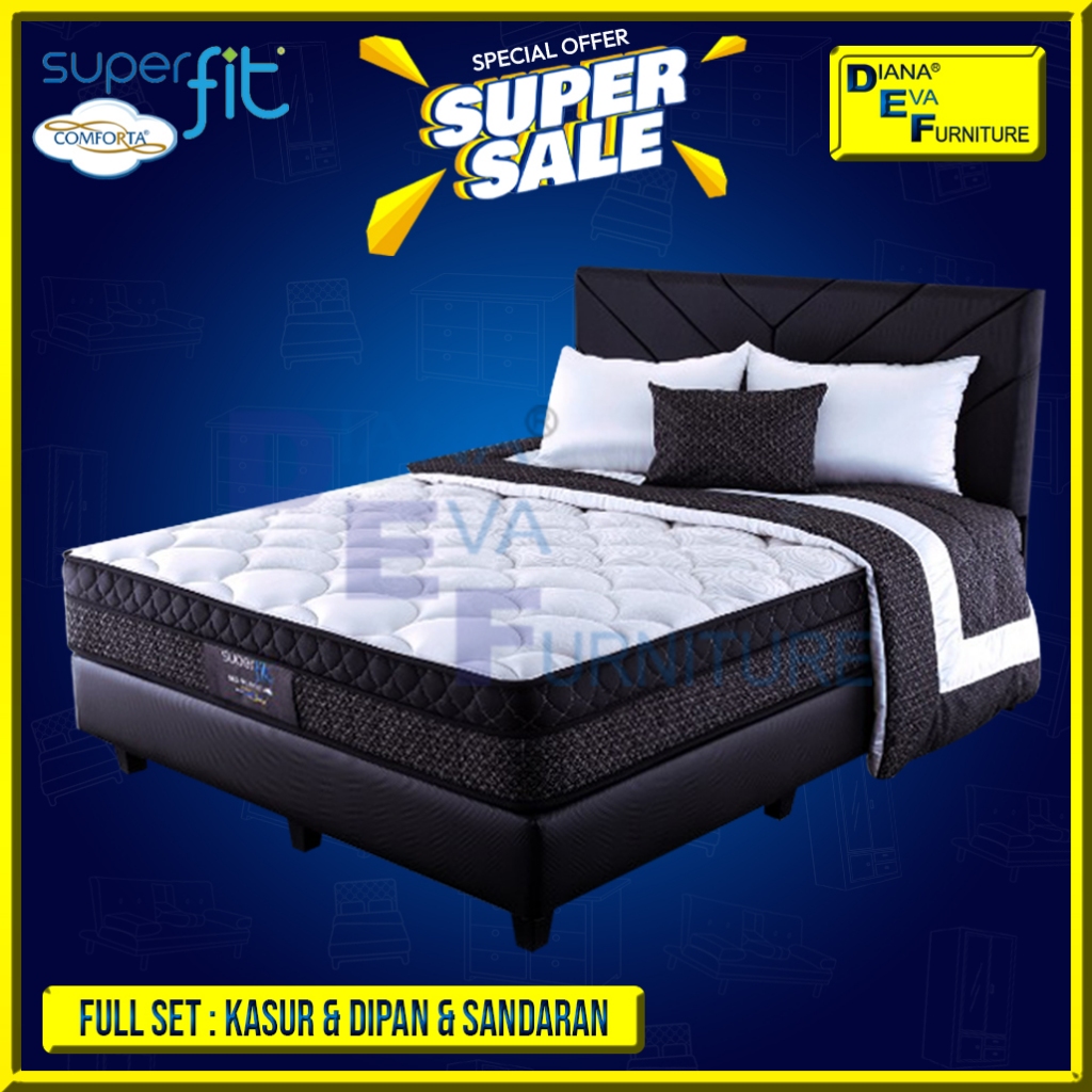 Comforta SuperFit Neo Platinum Full Set Kasur Springbed