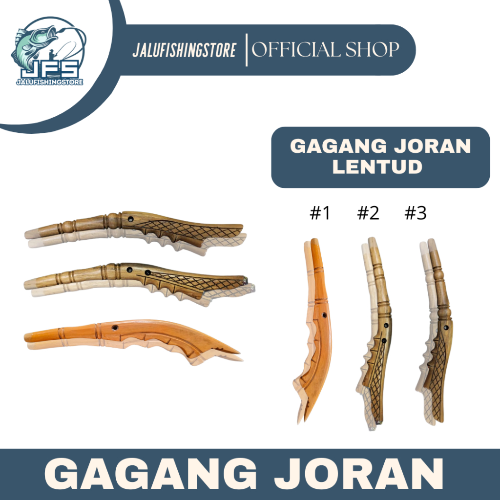 Pahul Joran Lentud Ukir Kayu 30cm | Pahul Gagang Joran Ukuran 30cm