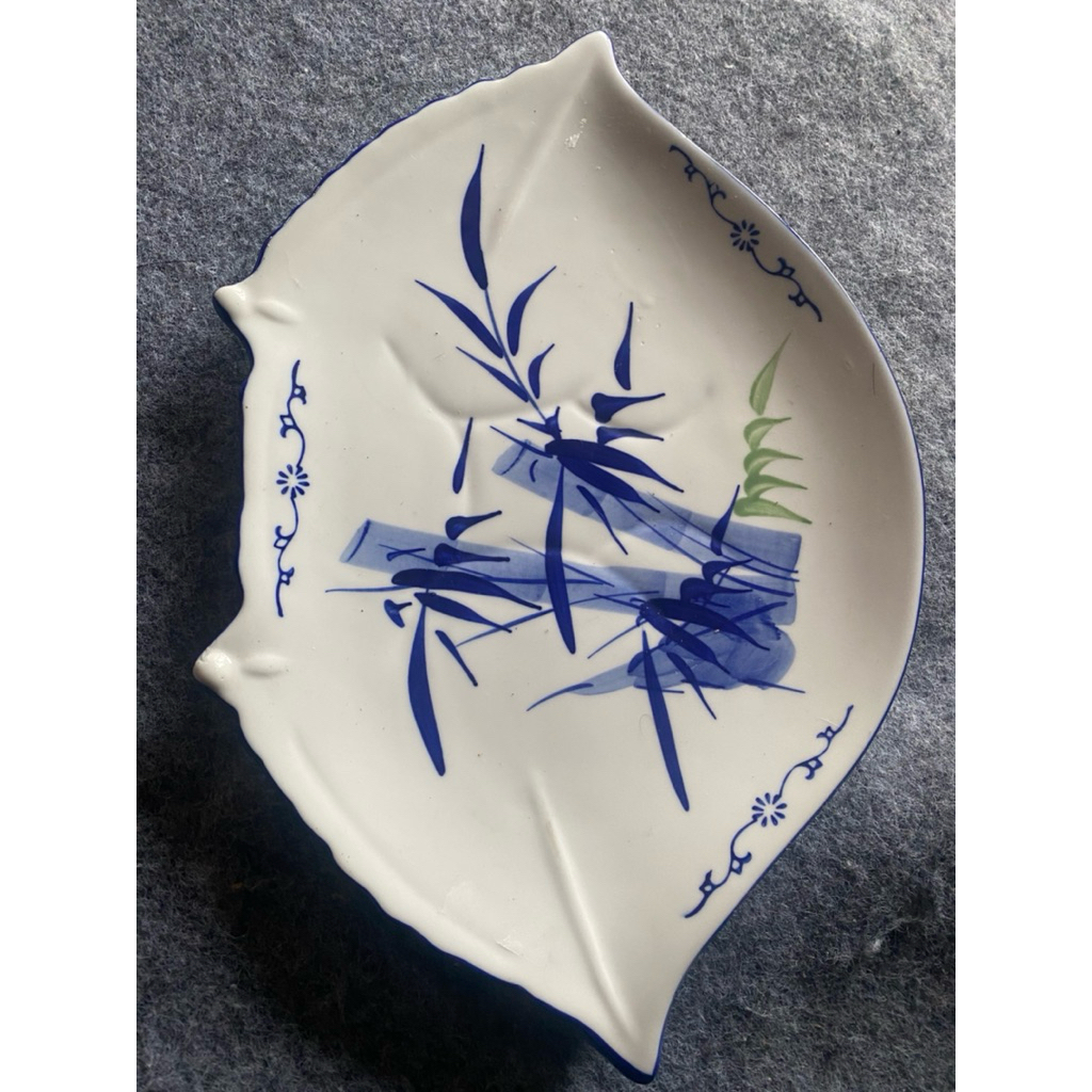 Piring Keramik Motif Kerang