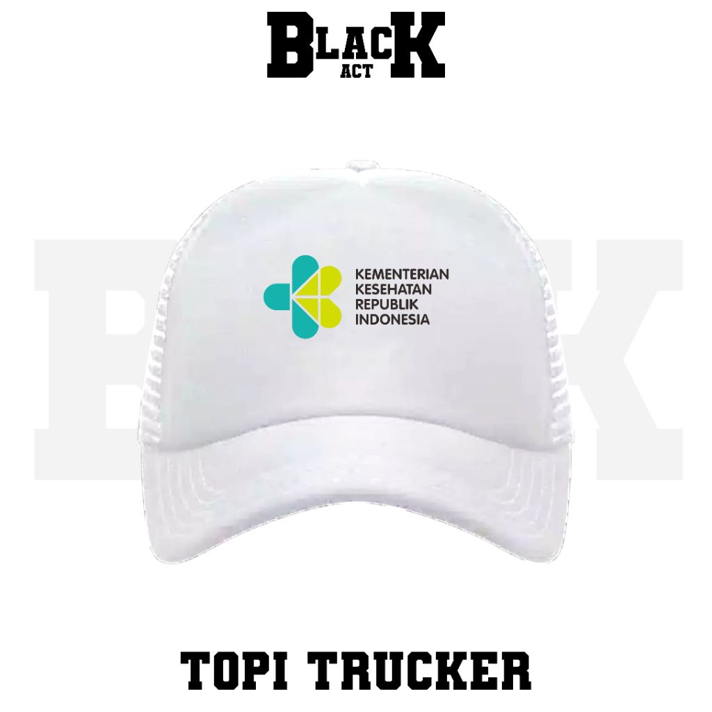 TOPI TRUCKER KEMENKES