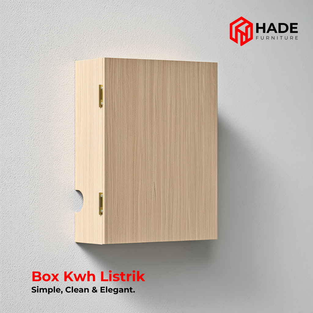 Box KWH Listrik Minimalis Blockboard – HPL Premium
